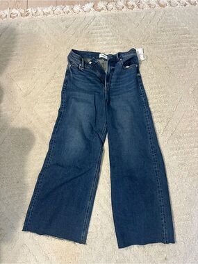 Pistola Lana Crop High Rise Wide Leg jeans